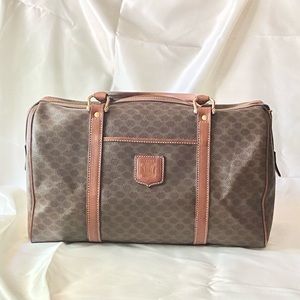 Vintage Celine Macadams Boston Bag